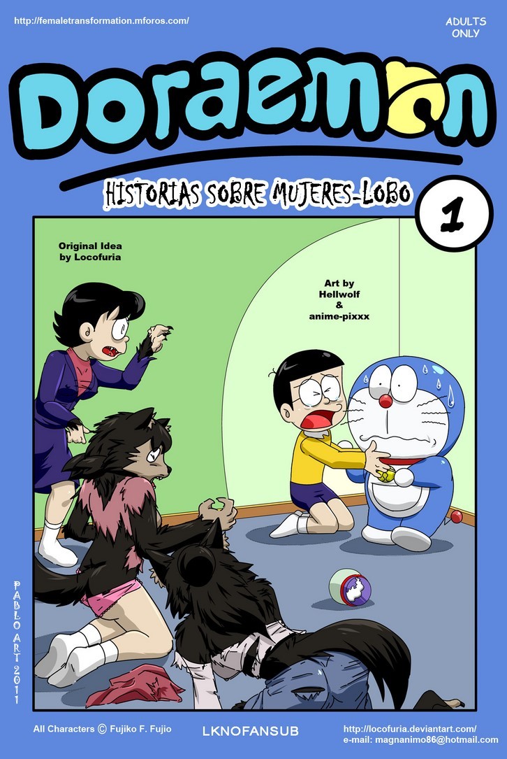Doraemon Tales of Werewolf Español XXX