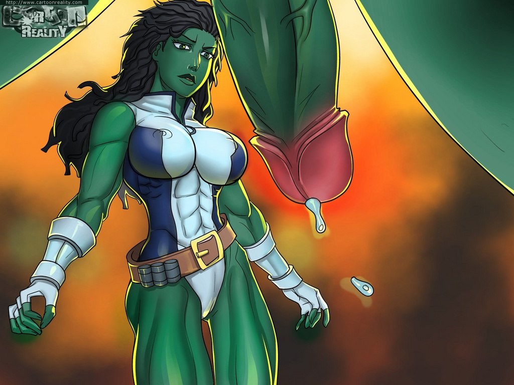 The Incredible Hulk Vs. She-Hulk comics porno (cartoon reality)