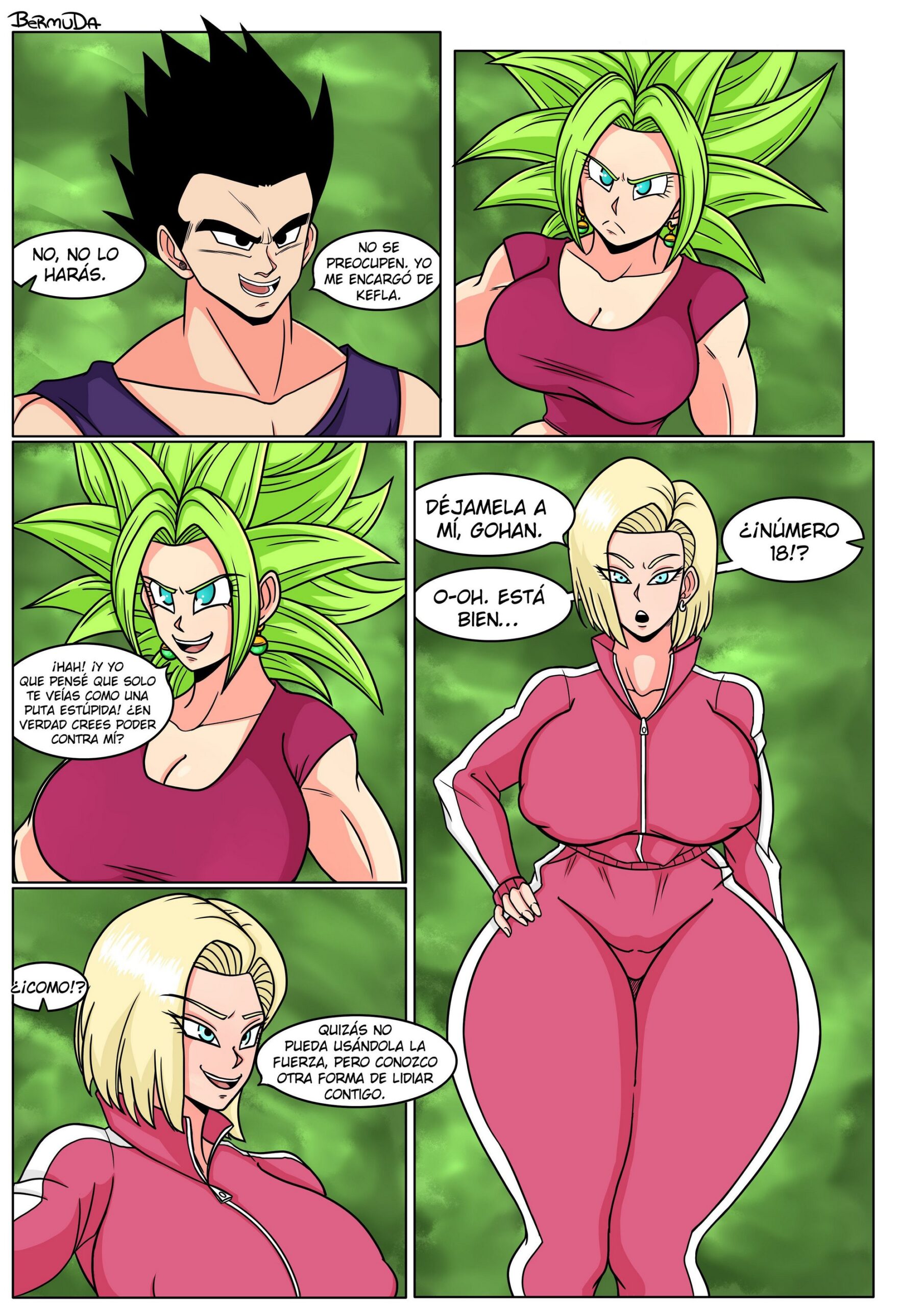 comic porn android 18