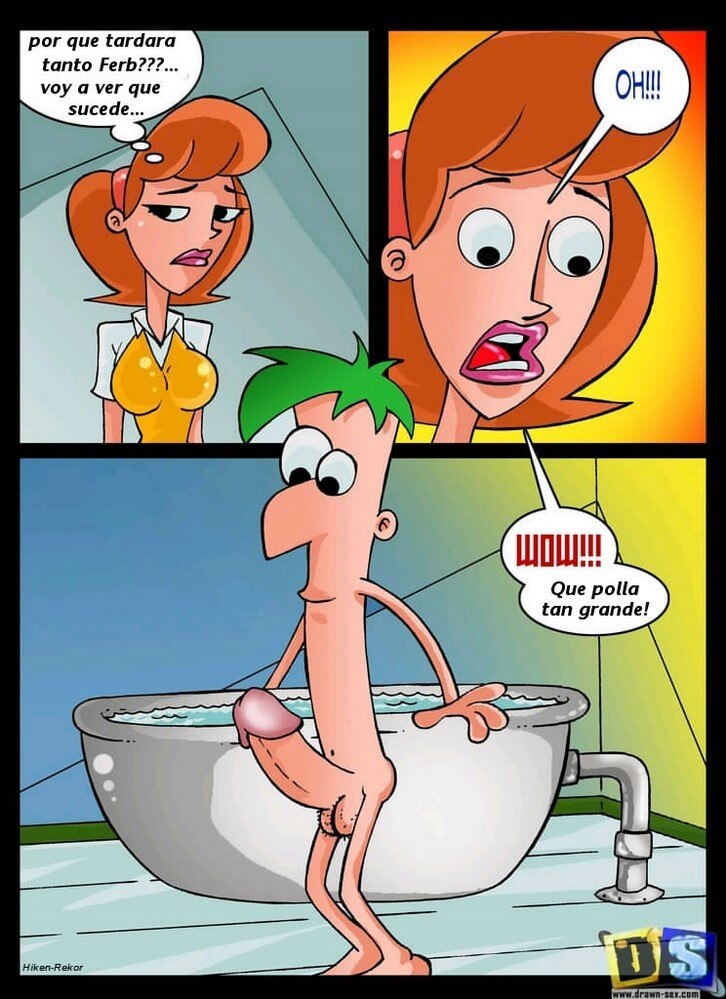 Phineas and Ferb Drawnsex comic