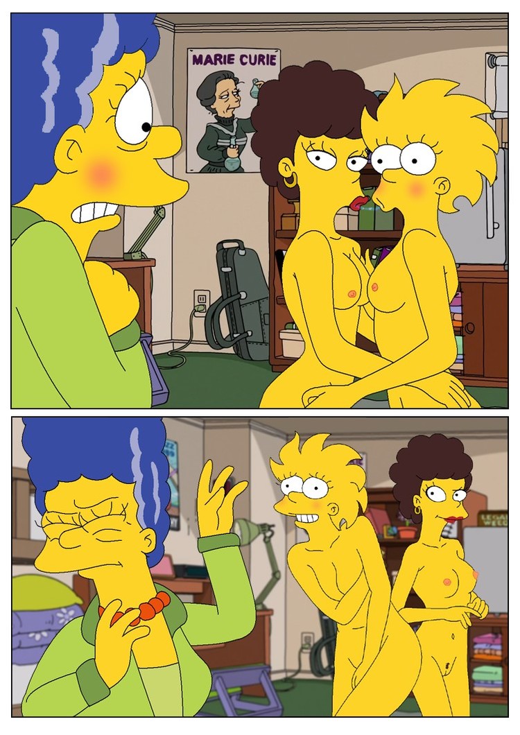 Simpson cómic incesto con Lisa